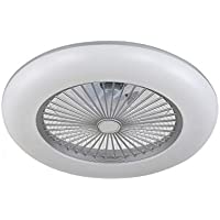 ACTiO LED 770011-ASL lámpara ventilador de techo luz led 60W IKARO plata mando distancia- regulable intensidad- 3…